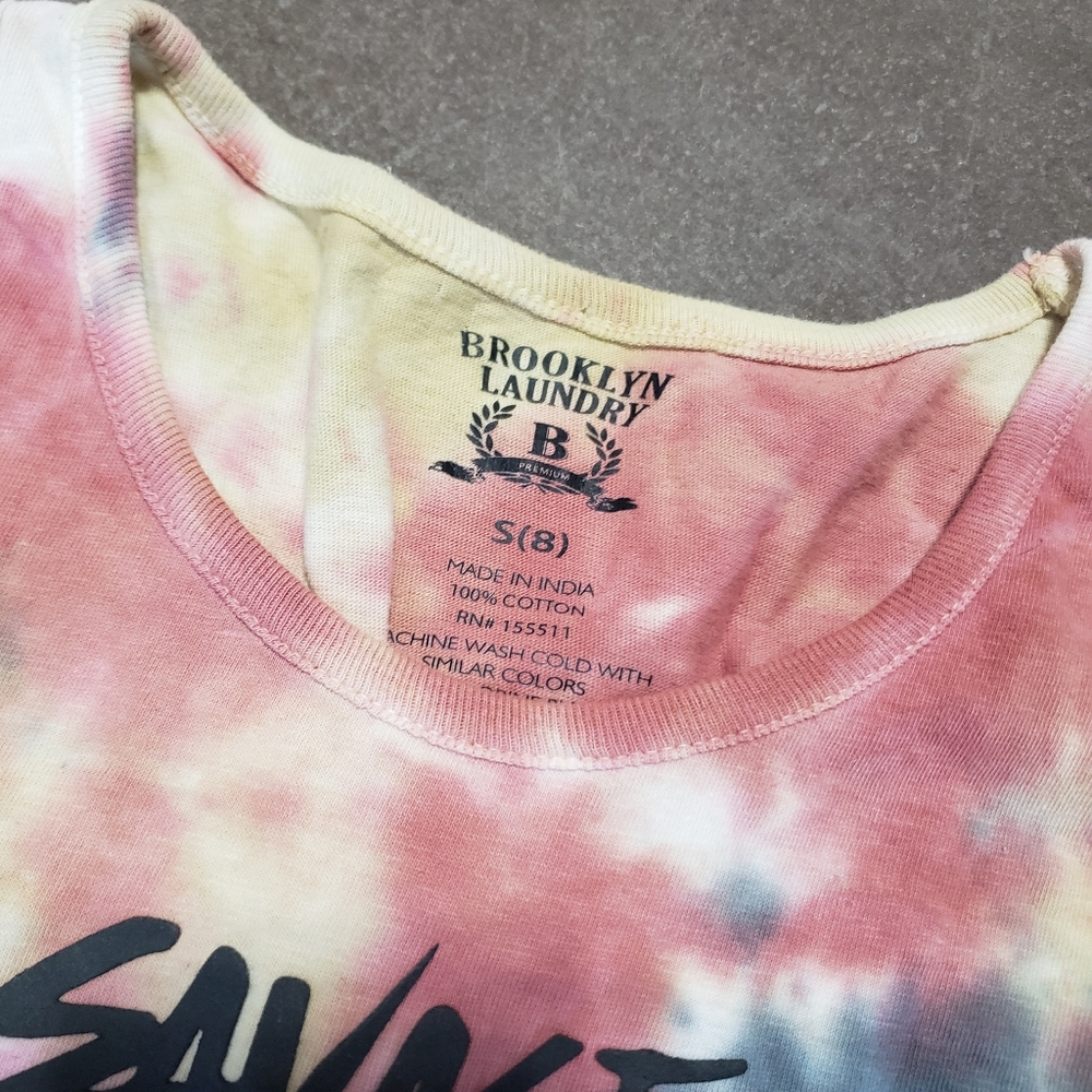 Dark Beetroot | BROOKLYN LAUNDRY | Tie Dyed Tank - Picture 3 of 3